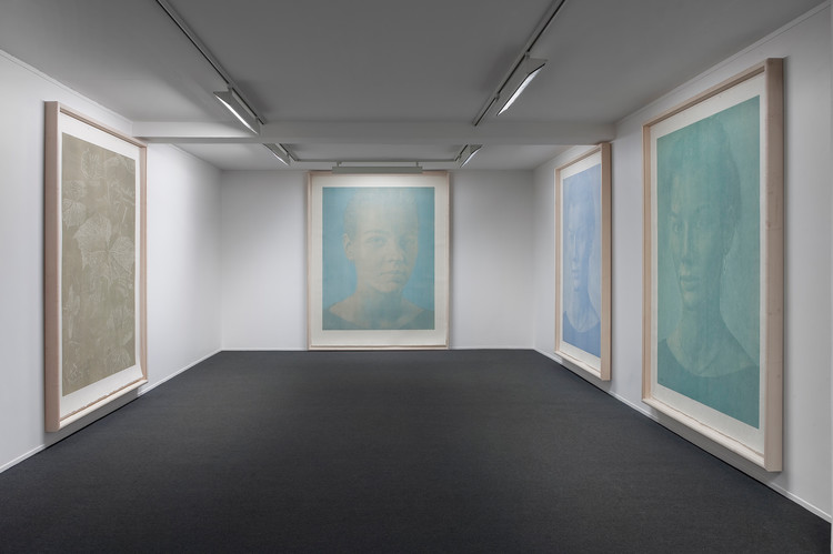 PORTRAITS AND LANDSCAPES : Woodcuts, Installation View